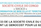 Beni : Commémoration du GENOCOST : Un Appel à l'unité et à la mémoire collective