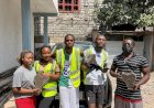 Cinq étudiants de l'ISIG-Goma transforment les déchets plastiques en pavés écologiques et créent des emplois