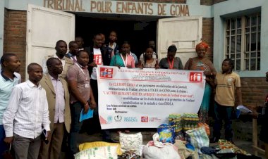Goma : club RFI sensibilise les enfants en conflit avec la loi sur Ebola