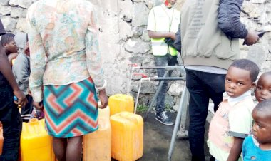 Goma : Quatre quartiers de Goma, desservis en eau potable  grâce à la société YmeJibu