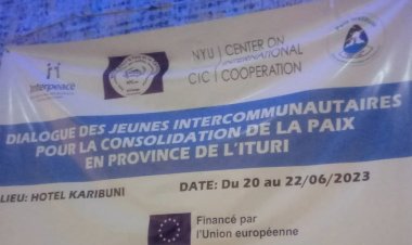 ITURI : Espoir du changement, le dialogue pour la consolidation de la paix