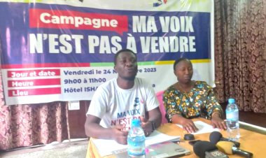 Goma : La campagne ‘Ma voix n’est pas à vendre’ est lancée par deux mouvements citoyens