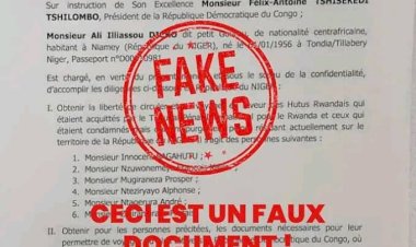 RDC: La Présidence dément un mandat spécial pour négocier la libre circulation des sujets hutus rwandais