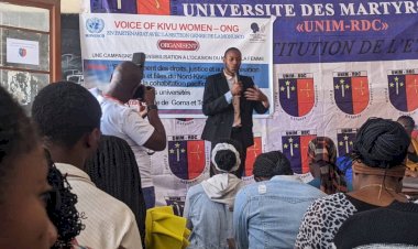 Goma : La Masculinité Positive au Cœur de la Sensibilisation des Étudiants de l’UNIMART 