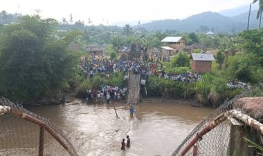 Walikale : effondrement d'un pont à Hombo, plusieurs dizaines de disparus