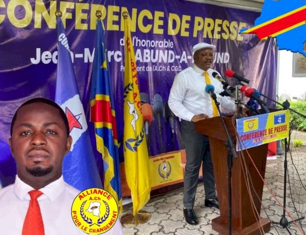 Jean-Marc Kabund : un discours de vérité qui rallume la flamme du changement, la Fédération du Nord-Kivu 3 de l’A.Ch réaffirme son soutien total