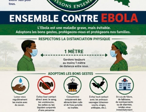 Ebola en Ituri : la flambée s’intensifie avec 34 cas confirmés et des frontières fermées