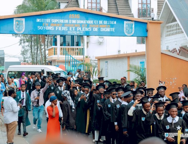 RDC : À Goma, les diplômés célèbrent leur réussite malgré la guerre et la crise sanitaire