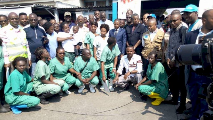 Sortie de deux guéris d’Ebola du CTE, deux nouvelles molécules curatives annoncées