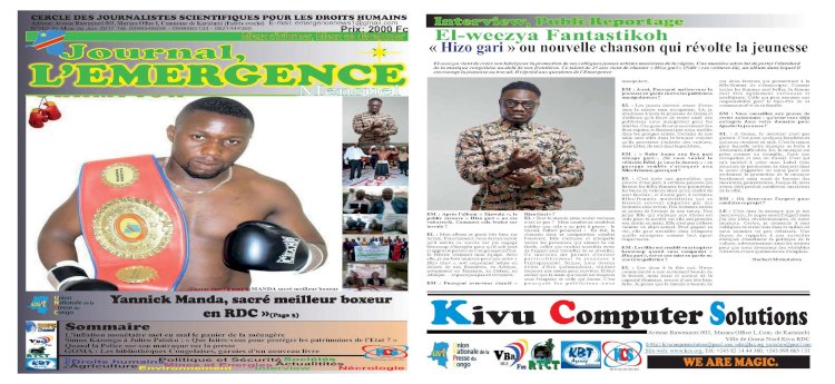 Yannick Manda, sacré meilleur boxeur en RDC