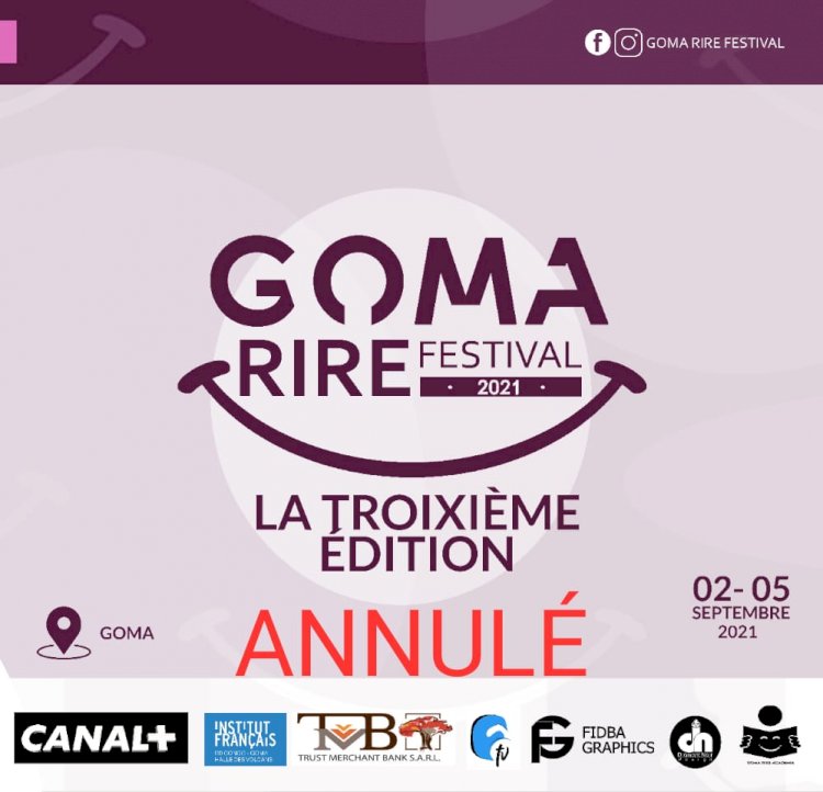 Goma: Ce qu'il faut retenir du report de Goma Rire Festival !