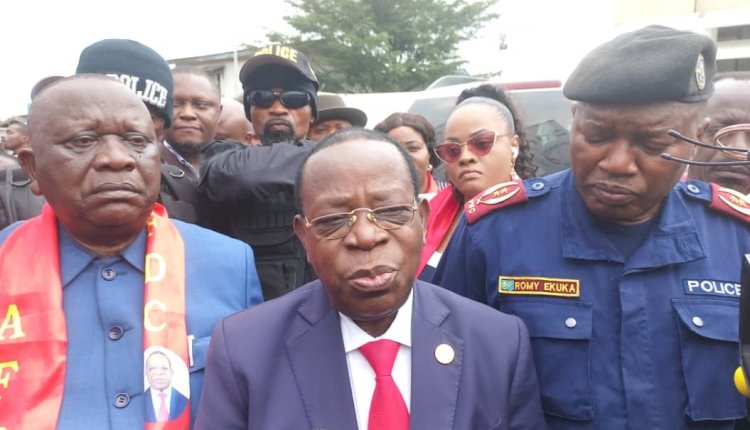 Nord-Kivu : De passage à Goma Bahati Lukwebo prêche un message d'espoir face à l'agression Rwandaise