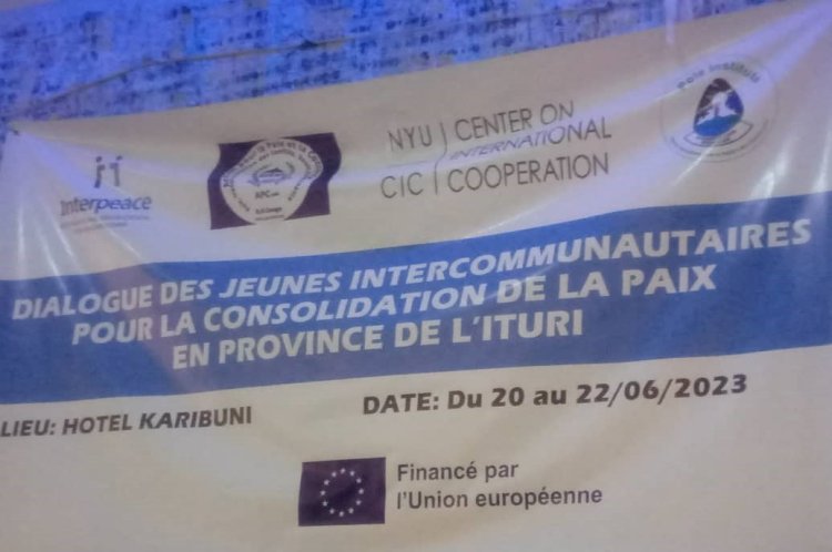 ITURI : Espoir du changement, le dialogue pour la consolidation de la paix