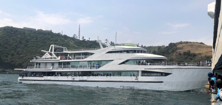 Goma : le bateau Emmanuel 3 reprend ses navettes sur les eaux du lac Kivu