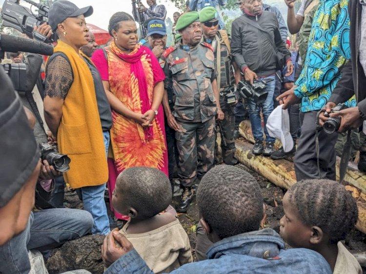 Goma: le gouvernement assiste les victimes de la tornade du camp de déplacés de Bulengo