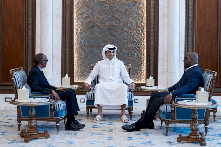 RDC : Un pas vers la paix : Tshisekedi et Kagame se rencontrent à Doha pour apaiser les tensions à l’Est