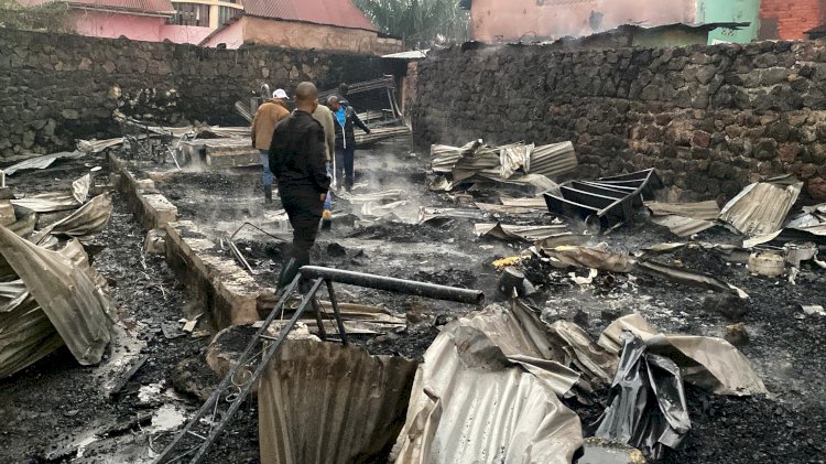 Goma – Incendie à Kyeshero : une fillette de 3 ans perd la vie