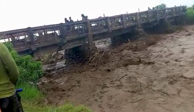 Lubero : un pont moderne sur la Lunyasenge, Bakatsuraki Kavusa Semeyi tient sa promesse