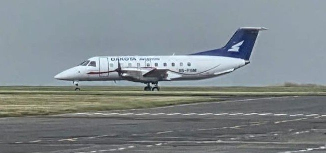 Dakota Aviation renforce sa flotte avec un deuxième Embraer 120 pour améliorer la desserte intérieure en RDC