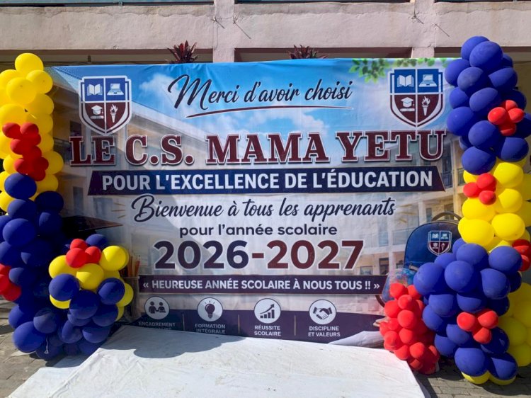 C.S. MAMA YETU : Une rentrée placée sous le signe de l’excellence et de la bienveillance